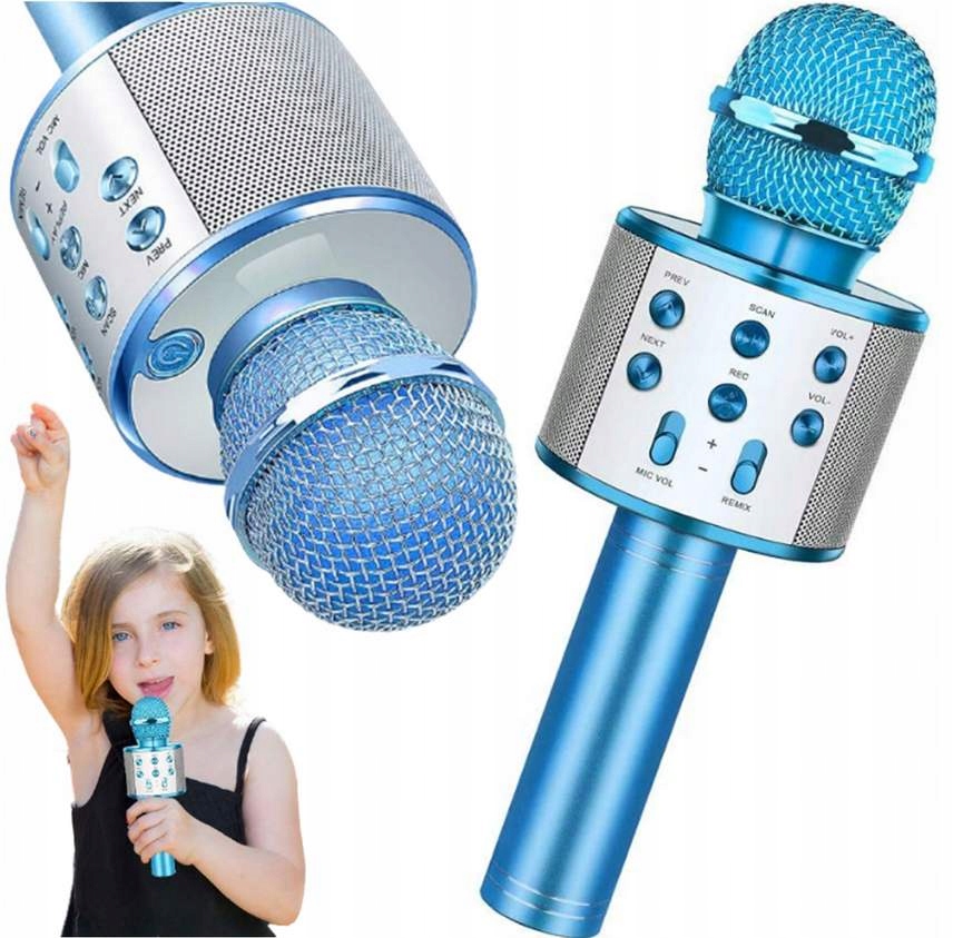 

Mikrofon bezprzewodowy karaoke bluetooth głośnik