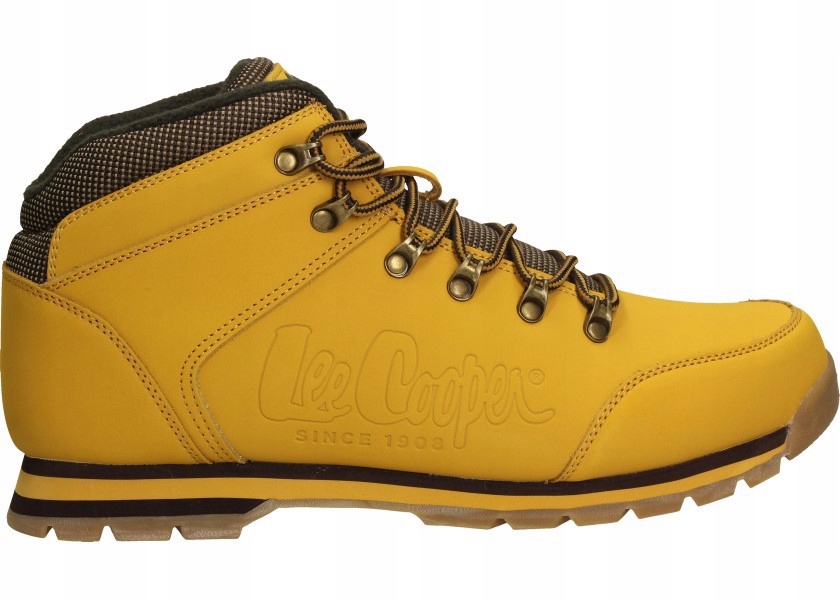 Pánské kožené trekingové Kotníkové Boty Lee Cooper LCJ-21-01-0706MA 45