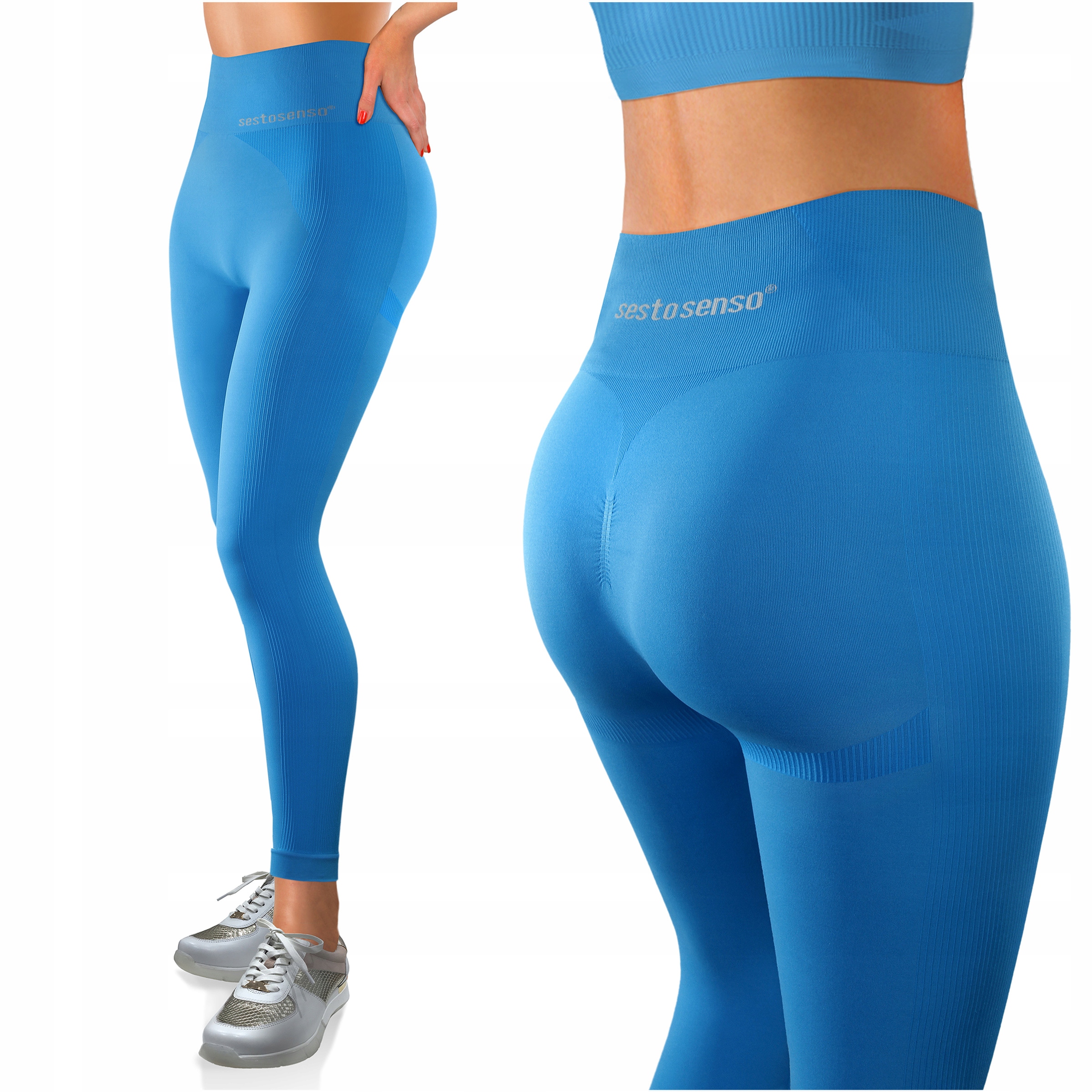 

legginsy damskie Fitness Push Up Sesto Senso Sport