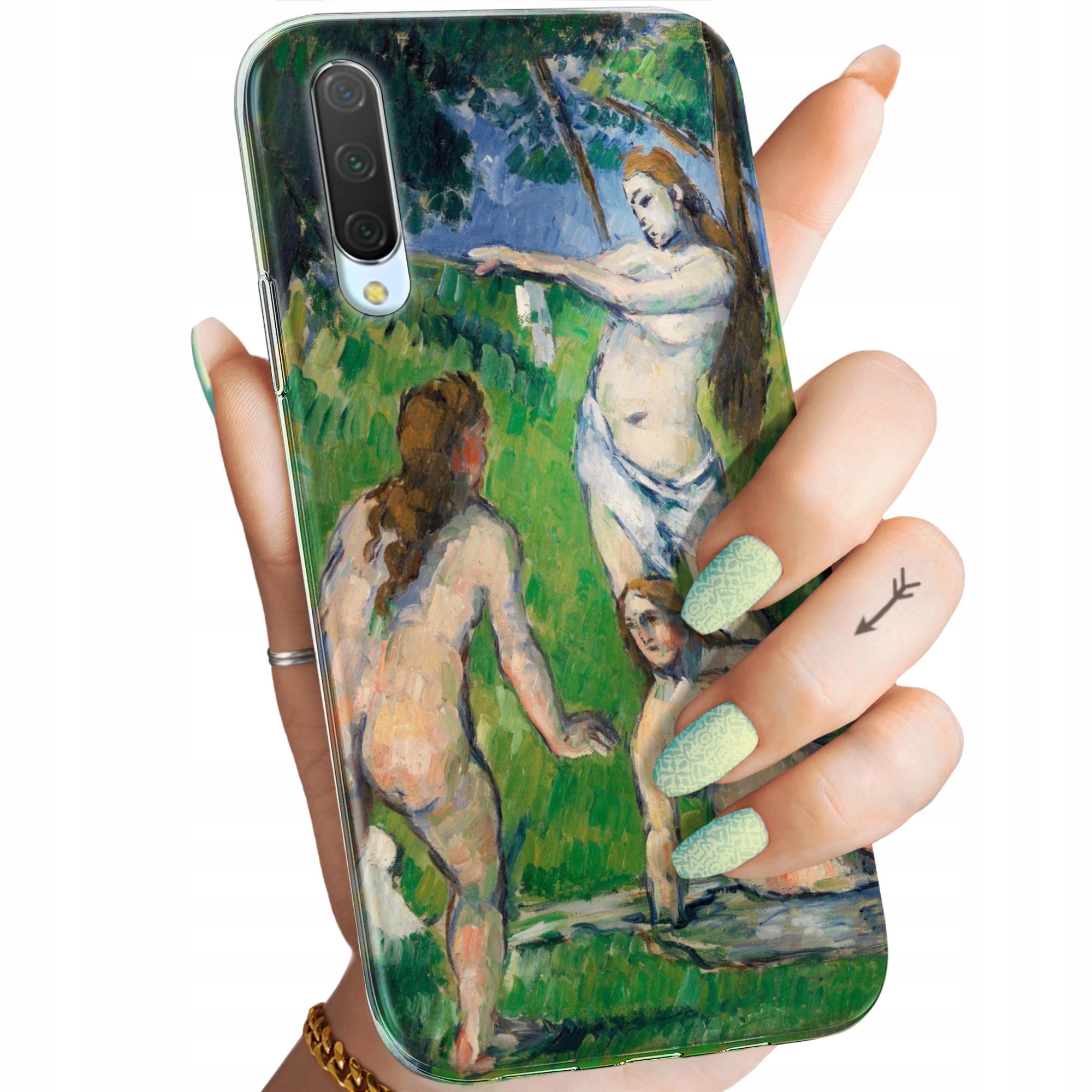 Etui Do Xiaomi MI 9 Lite Paul Cezanne Pejzaż Portret Obudowa Case