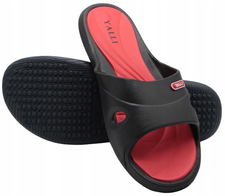 

Klapki Damskie Basenowe Plażowe Gumowe Miękkie 40