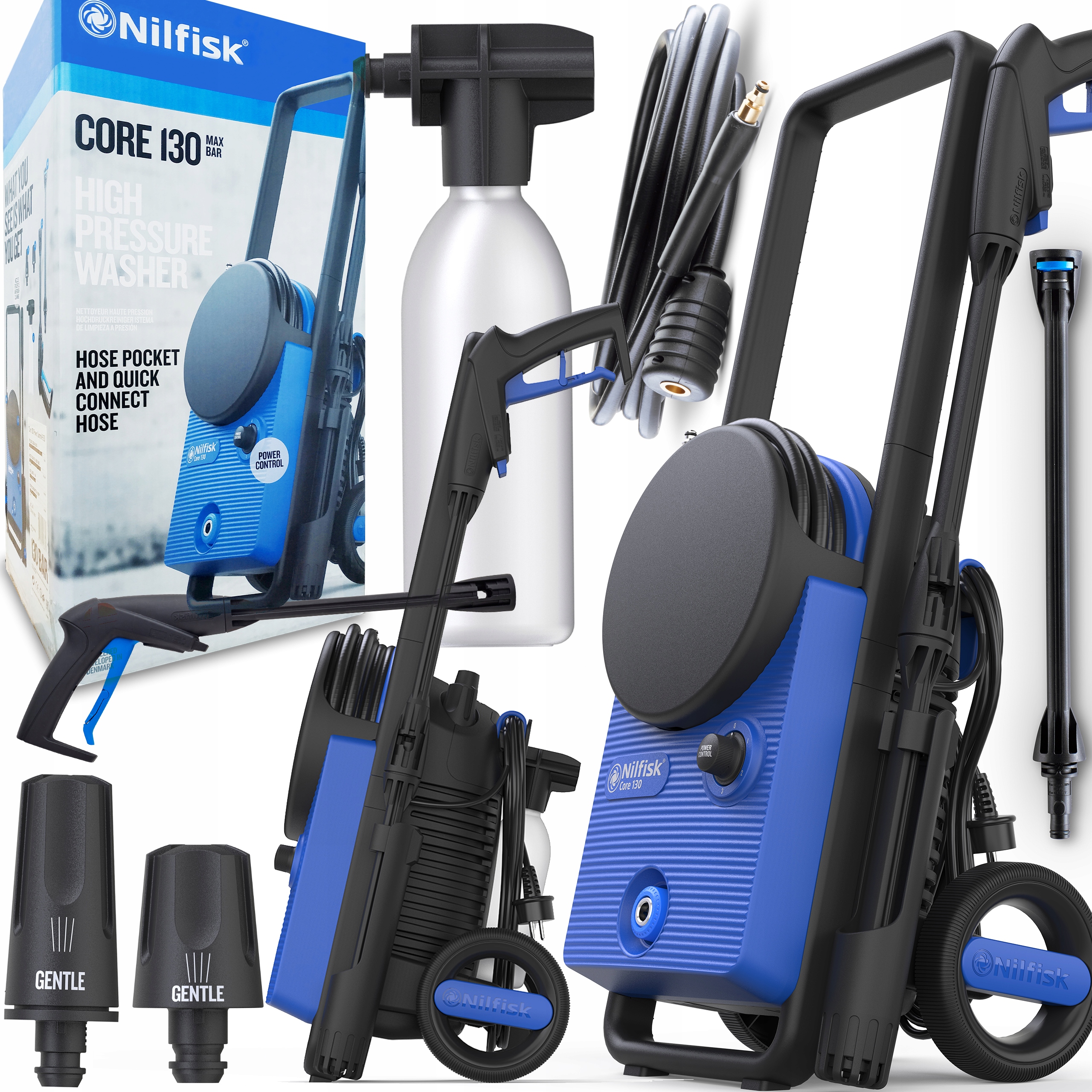 Мойка высокого давления CORE 130-6 PowerControl Nilfisk