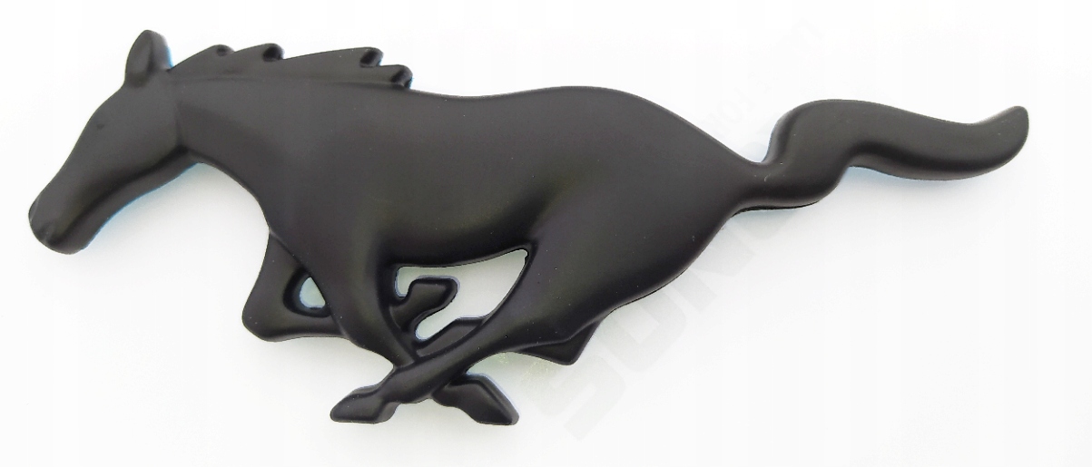 MUSTANG Ford emblemat logo znaczek czarny mat koń Numer katalogowy części 4653DF