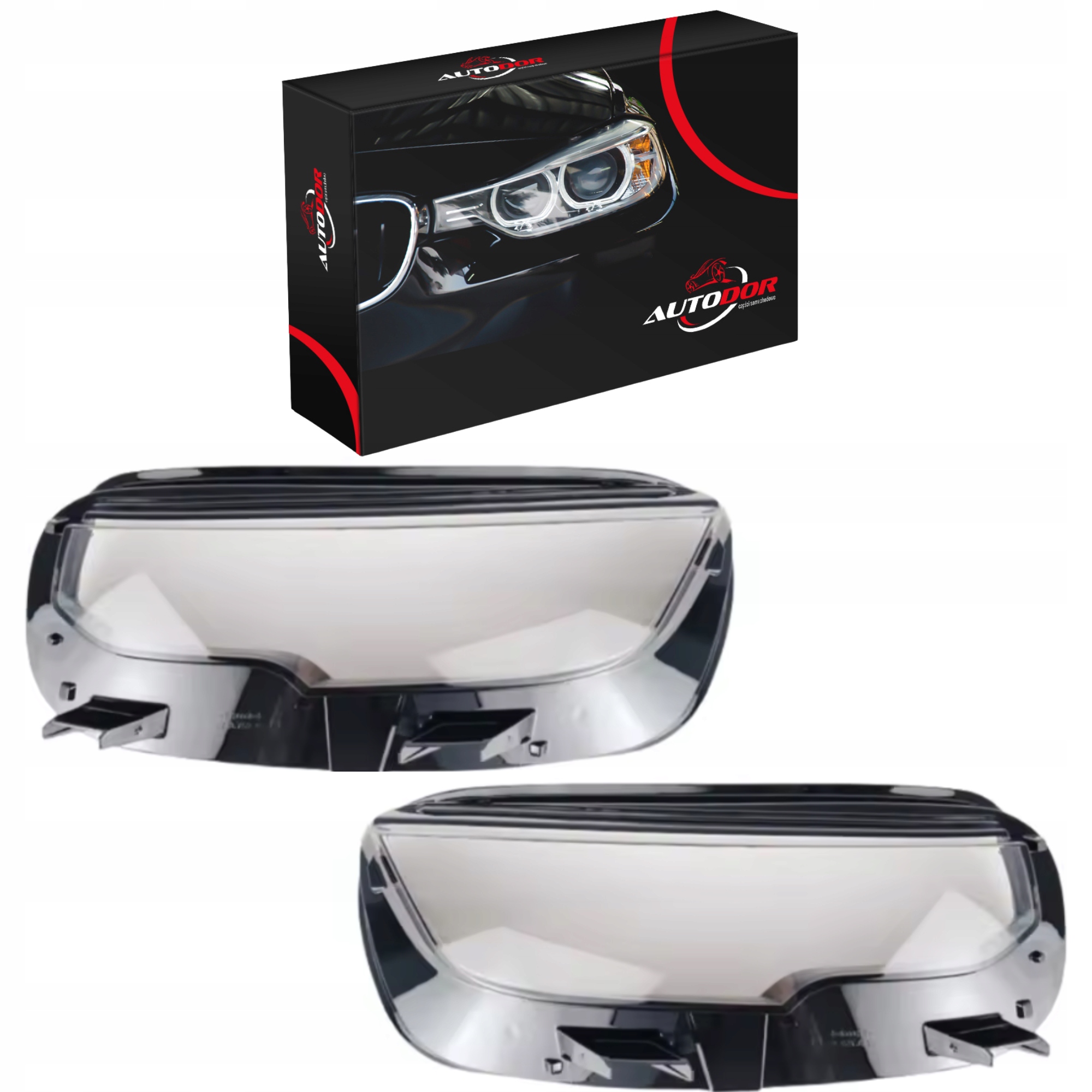 Citroen C5 Aircross 2017-2022 Stínidla Světlometů Předních Světel L+p Sada