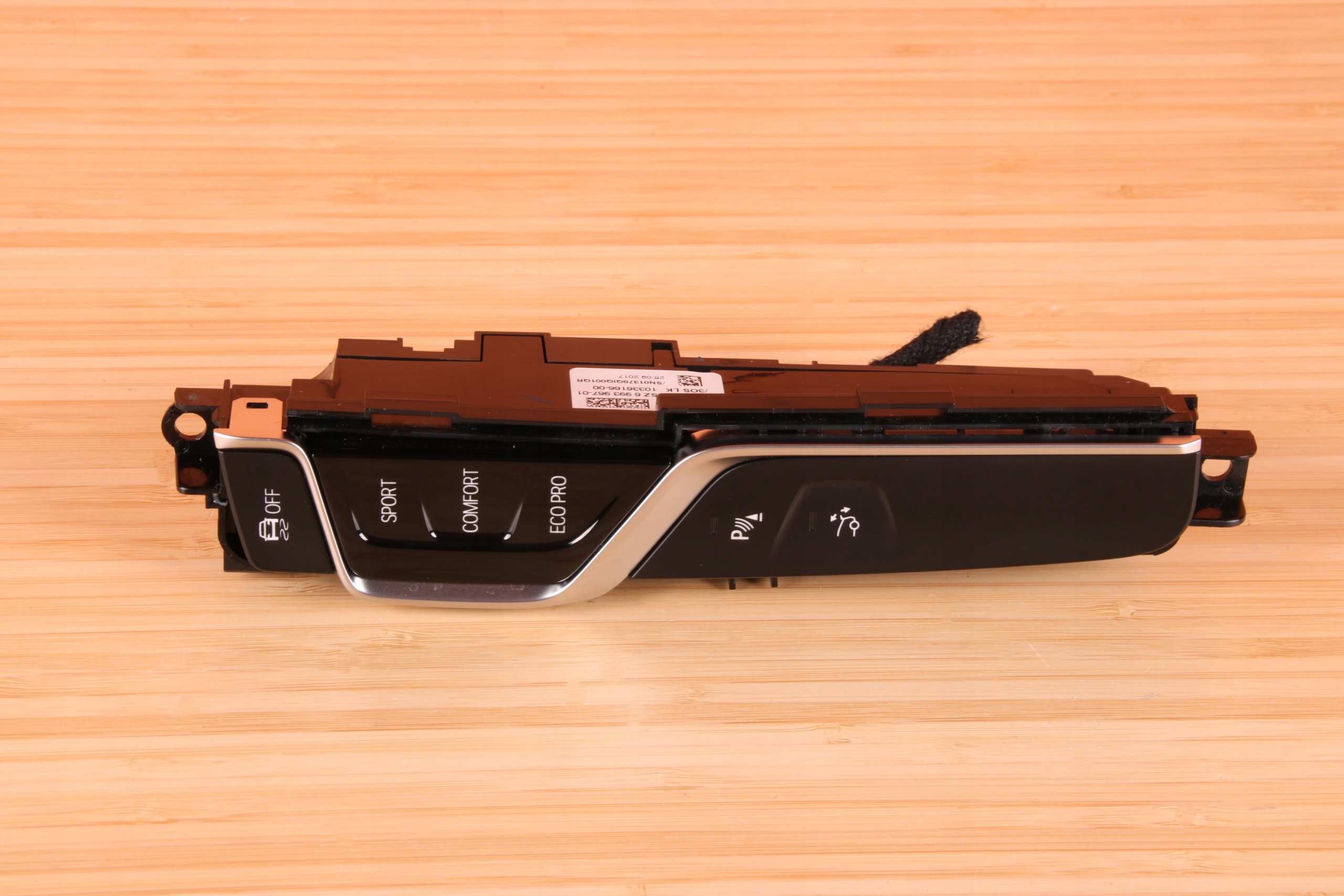 BMW G32 GT PANEL consolle medio Della sospensione PDC SPOILERA 6993967