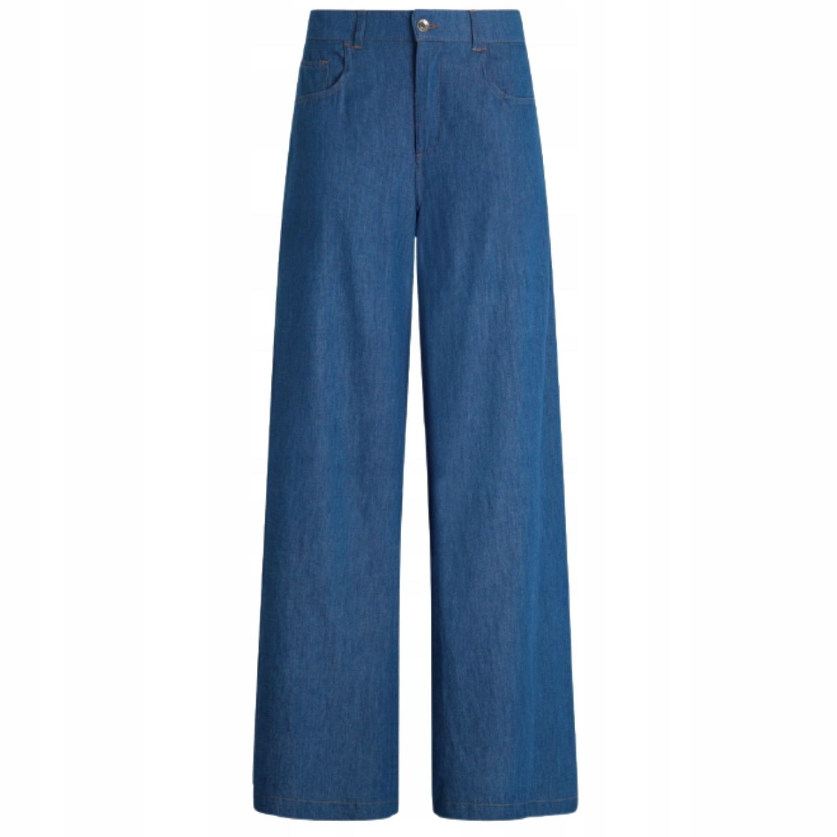 Liu Jo Rozevřené džíny z jemné bavlny, modré, velikost 32