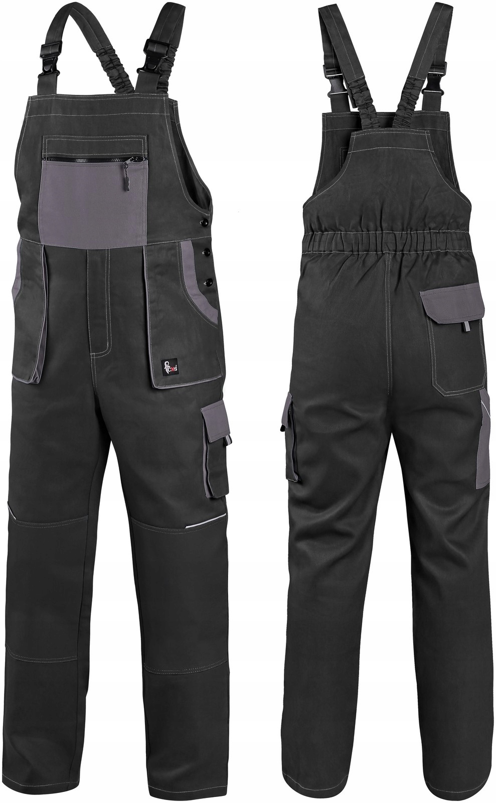 Cxs Robin Lux Mocne Bawełniane spodnie robocze ogrodniczki Bhp 68