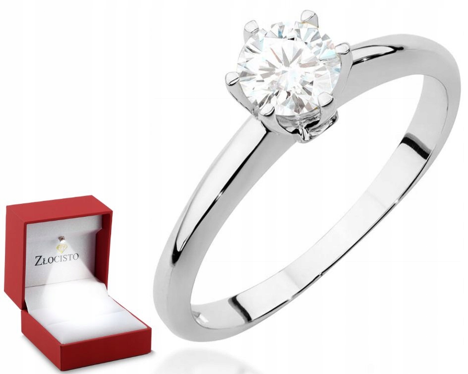 Bílé zlato prstýnek, safír a brilianty Gravírování