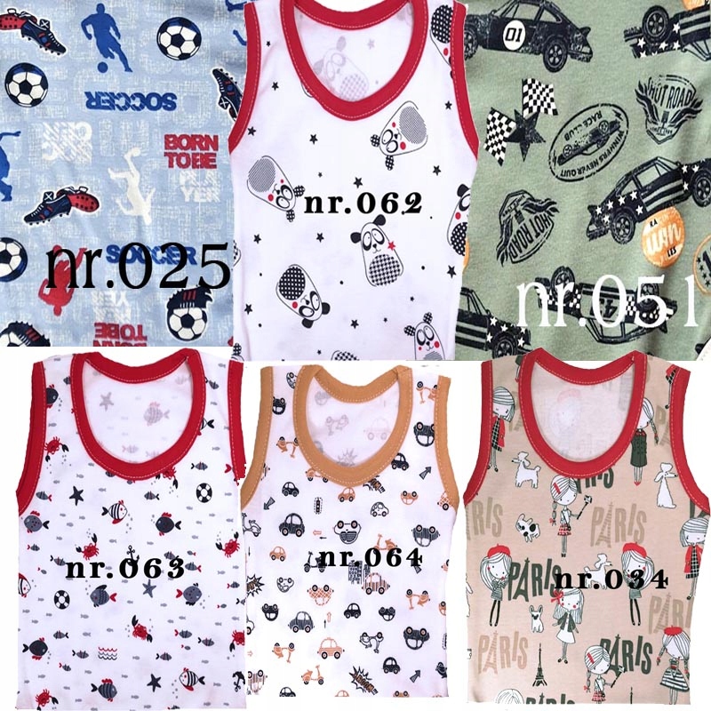 Podkoszulka na naramkach bawełna POLSKIE 80 cm Płeć chłopcy dziewczynki