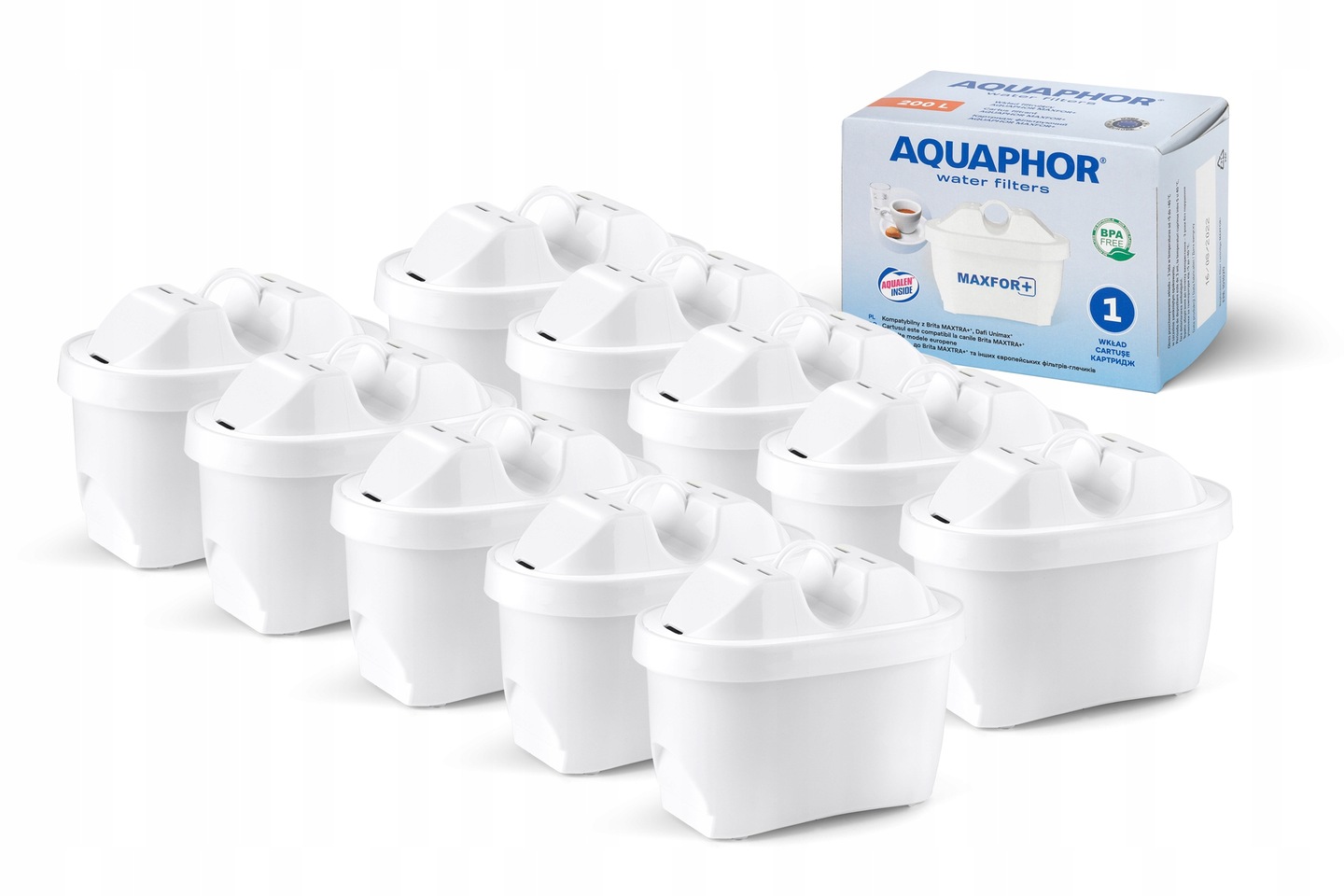 Wkład filtrujący Aquaphor Maxfor+ 10 szt