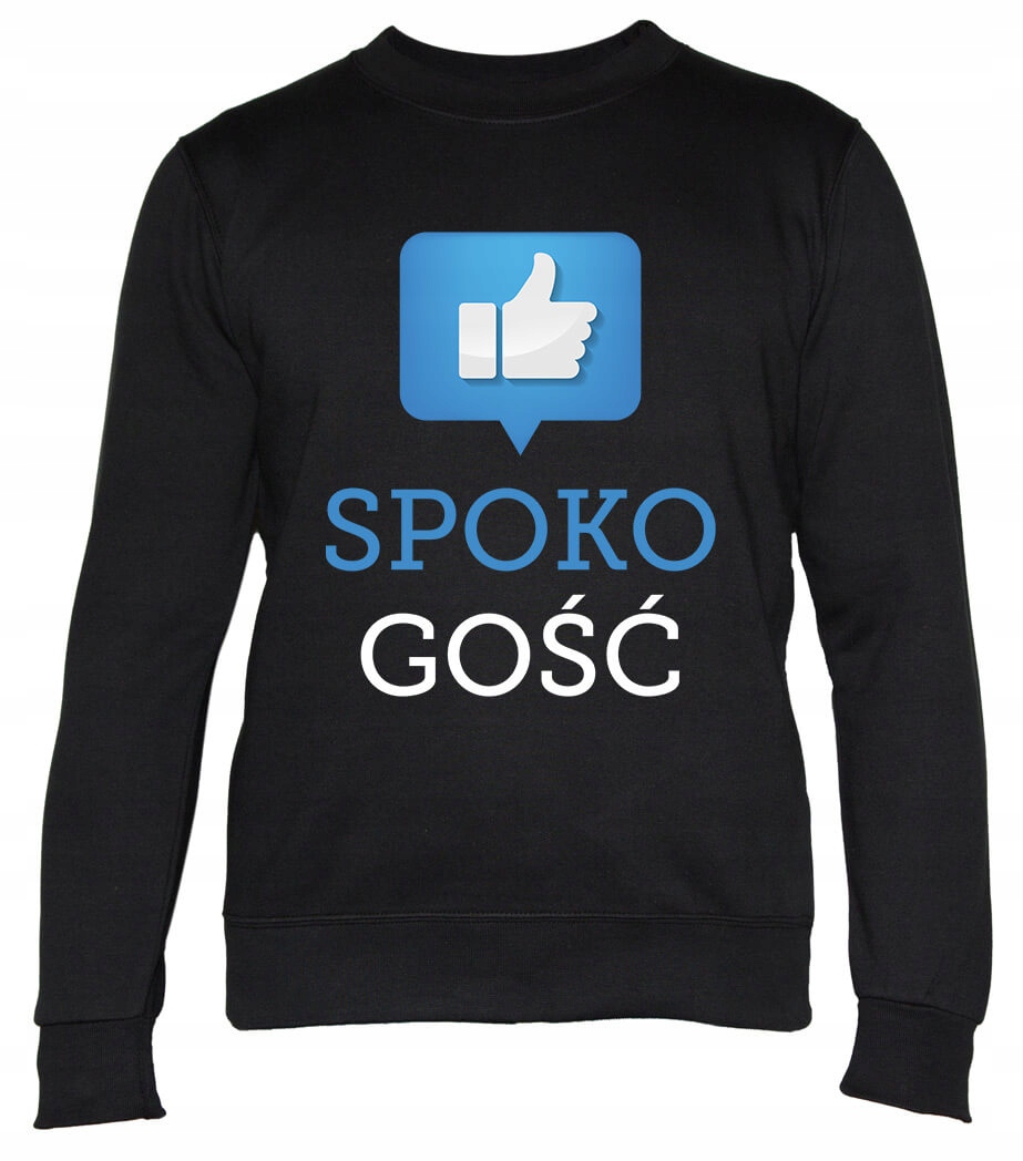 Pánská Mikina Spoko Host Xs Černá Dárek Pro Chlapa Pro Něj Face