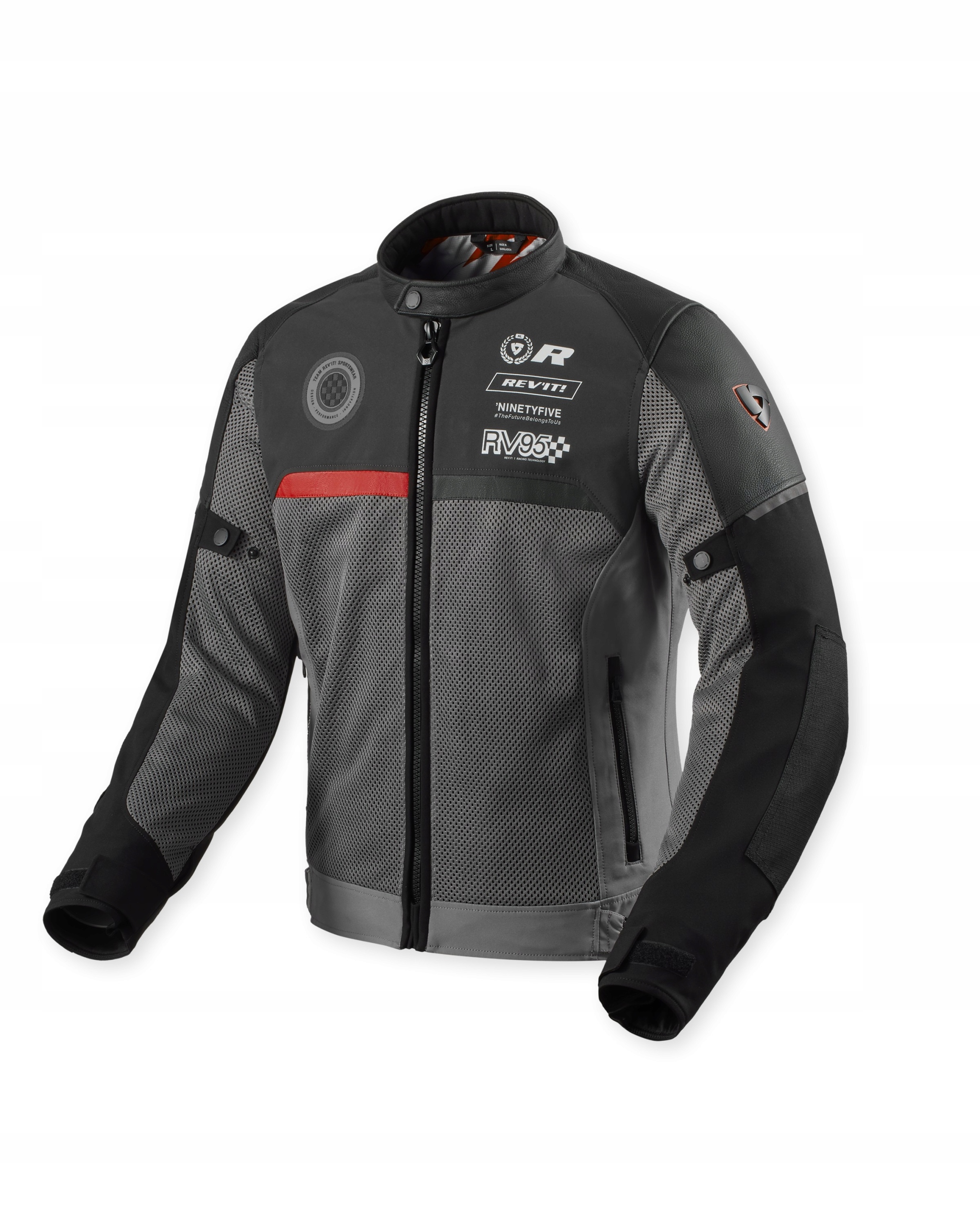 Bunda Rev'it! Swiftblade Black-Red veľ L