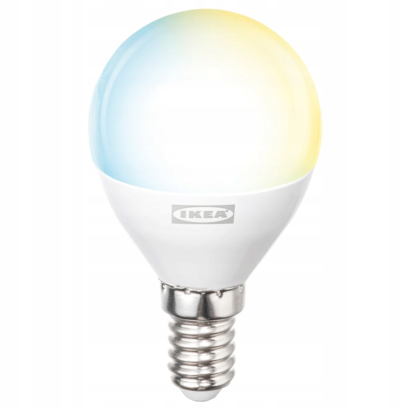 Ikea Kajplats żarówka Led smart E14 806lm biała kula 45mm