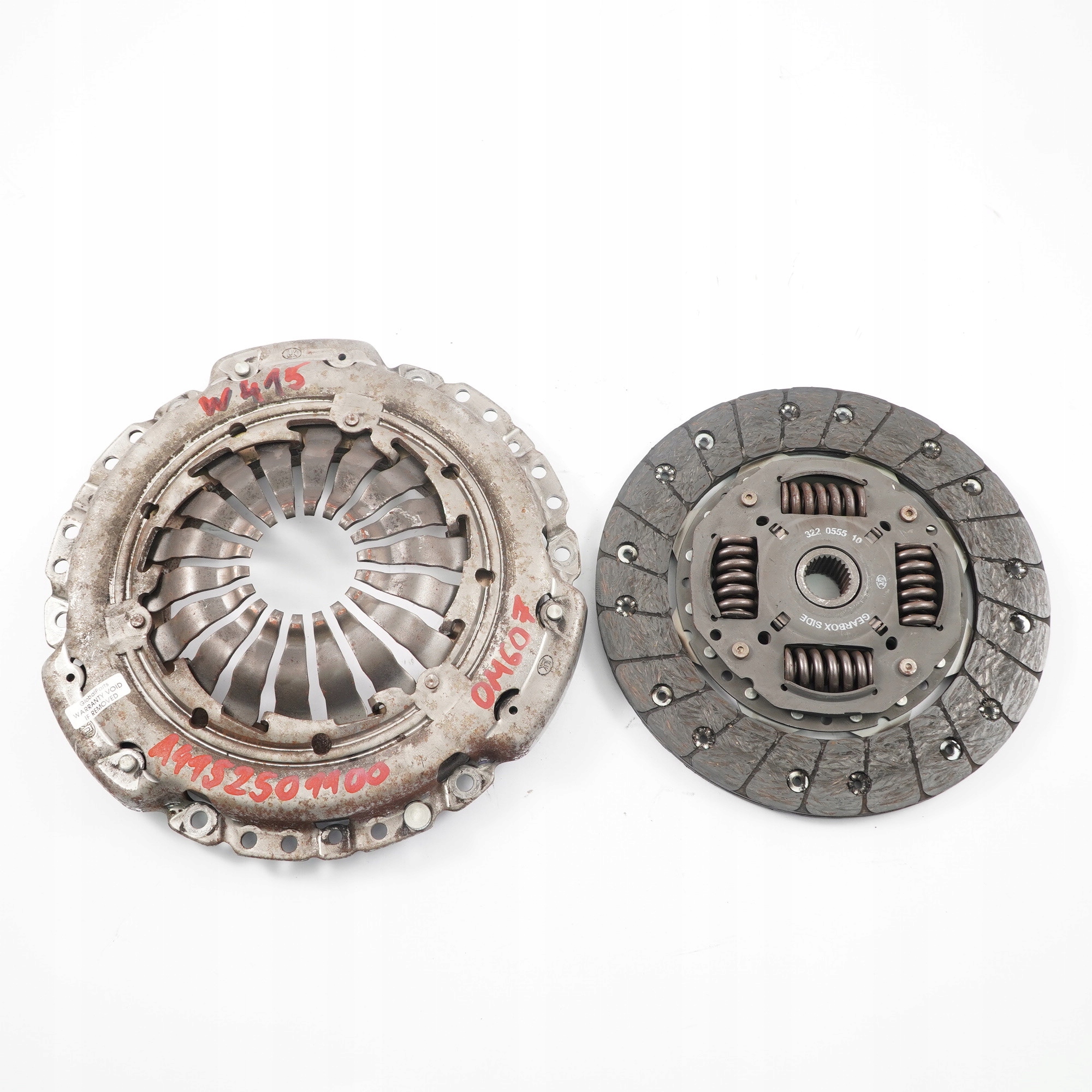 A4152501100 - Mercedes W415 108 109 CDI OM607 зажим сцепления