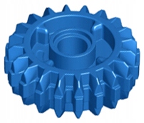 

Lego Zębatka 20 sprzęgło 35185 niebieska