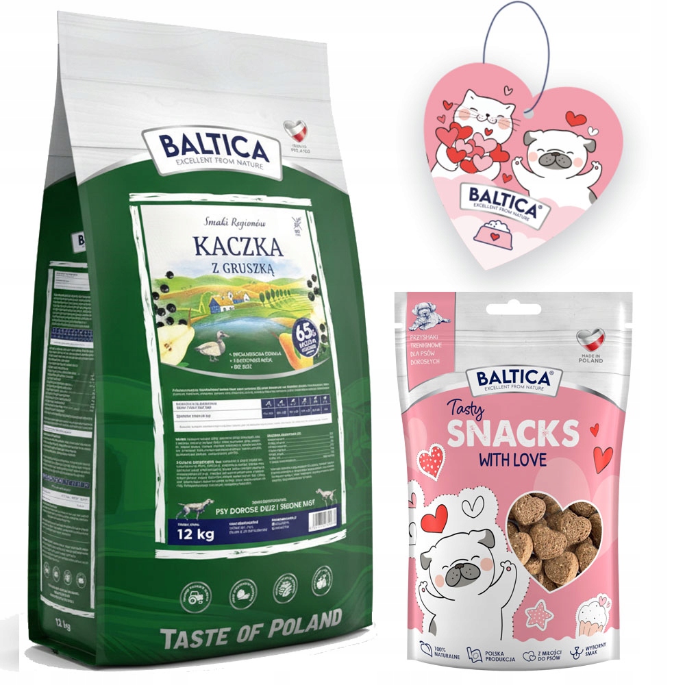 Baltica Kachna S Hruškou ML 12kg Střední A Velká Plemena Krmivo Kachna S Hruškou