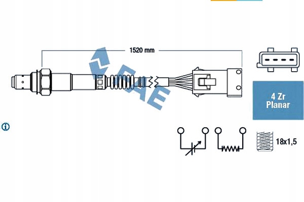 лямбда-зонд CITROEN C4 и 2.0 16V (LC_)