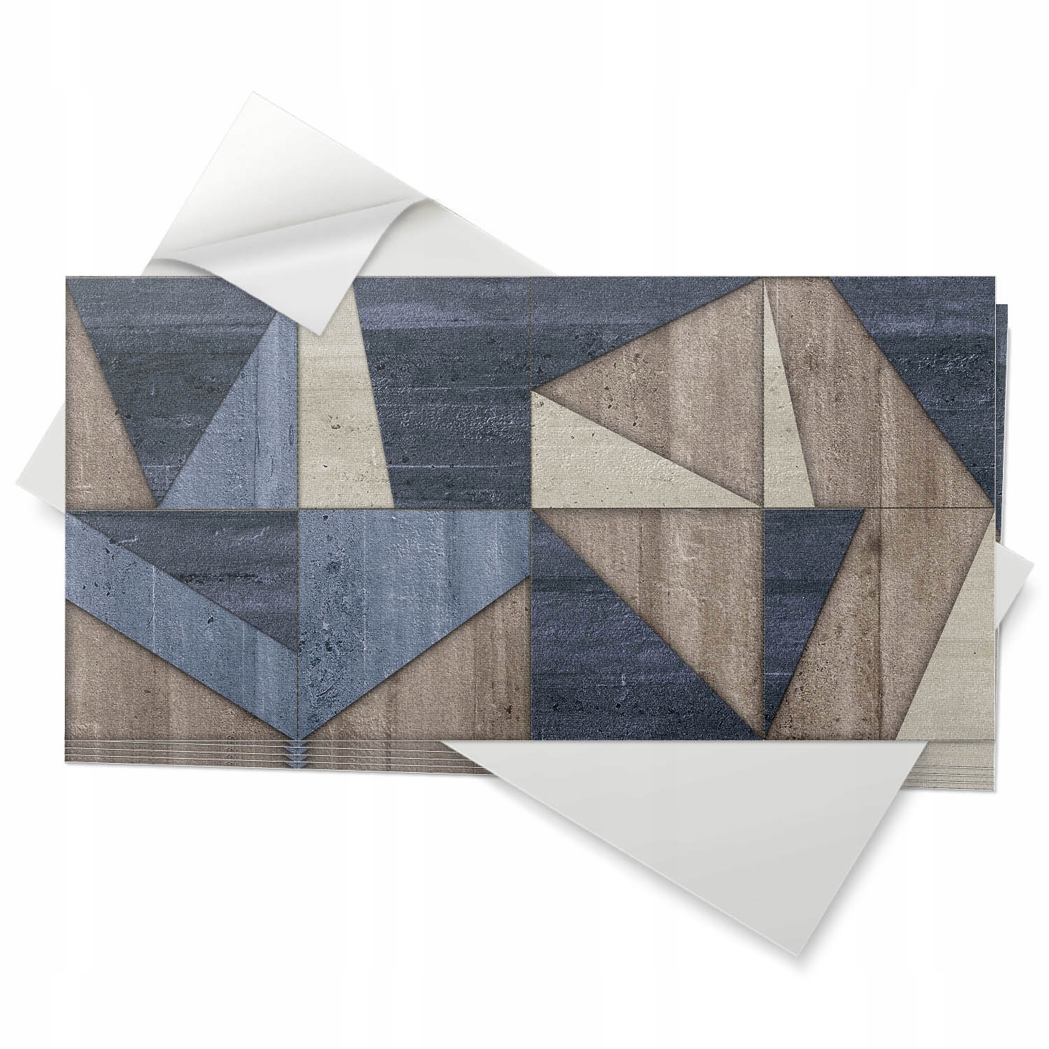 Vinylové podlahové dlaždice 6 ks 60x30 cm Abstraktní geometrický vzor