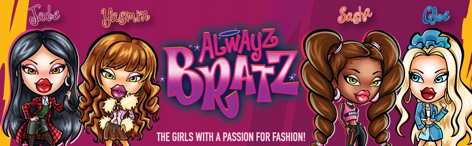 LALKA Bratz ALWAYZ Sasha Cloe Yasmin WZORY Wysokość produktu 25 cm