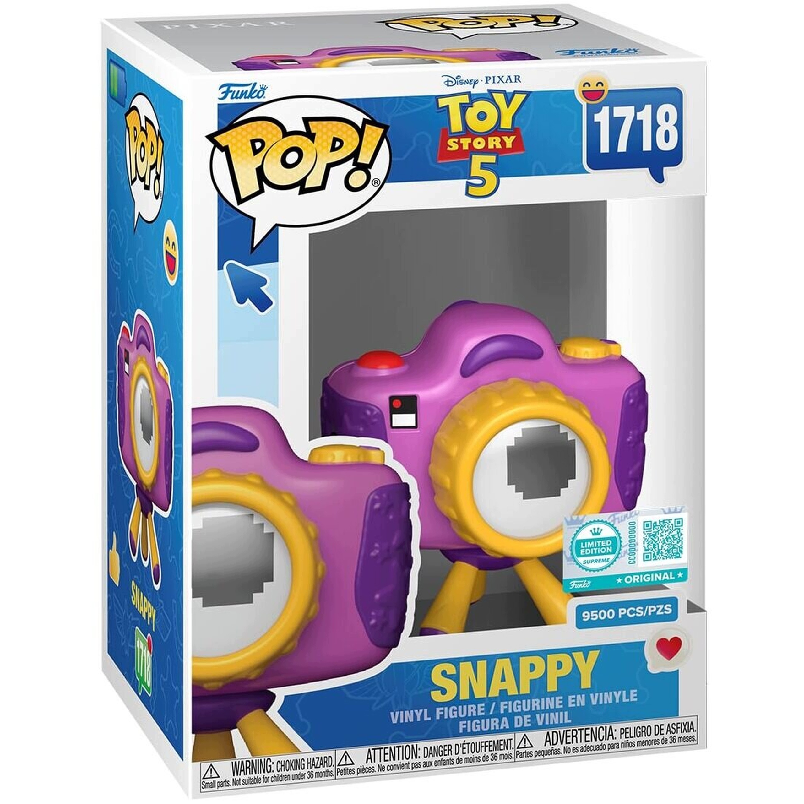Sběratelská vinylová figurka Funko Pop Toy Story 5 Snappy Supreme Disney