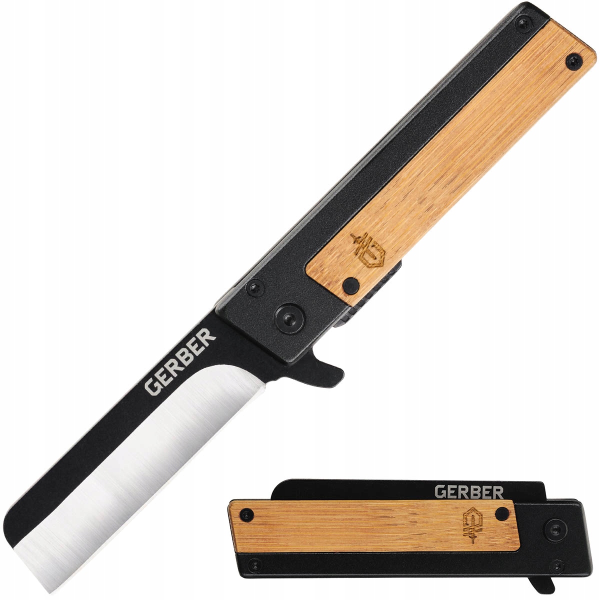 

Nóż Składany Gerber Quadrant Bamboo Edc FingerFlip