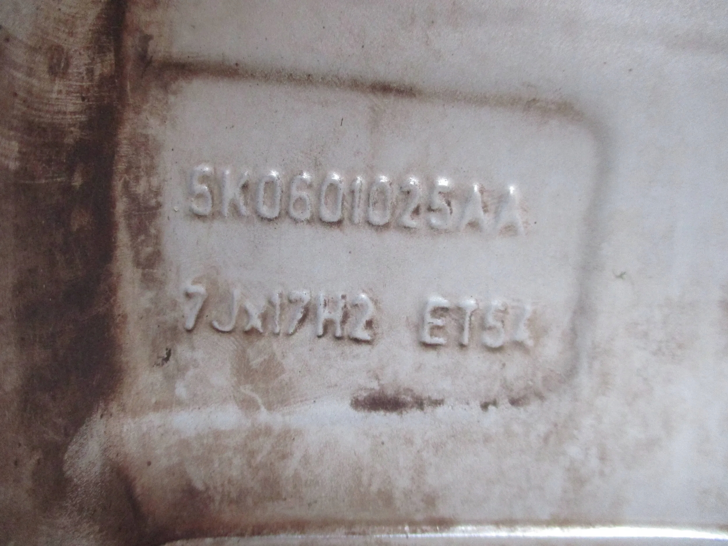 disk hliníkový VW GOLF VI 7Jx17 ET 54 5x112