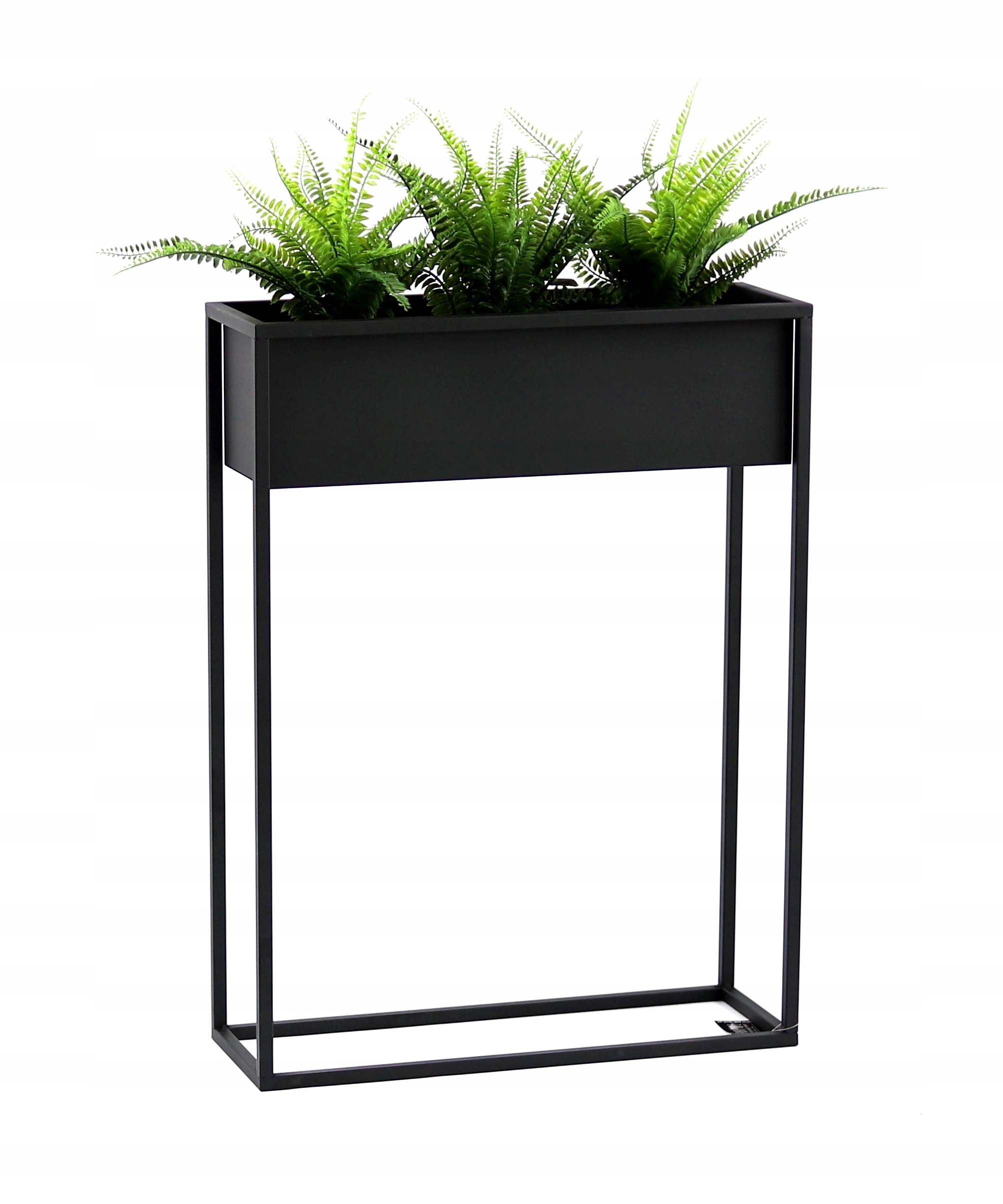 

Kwietnik Metalowy Cubo 80x60cm czarny loft