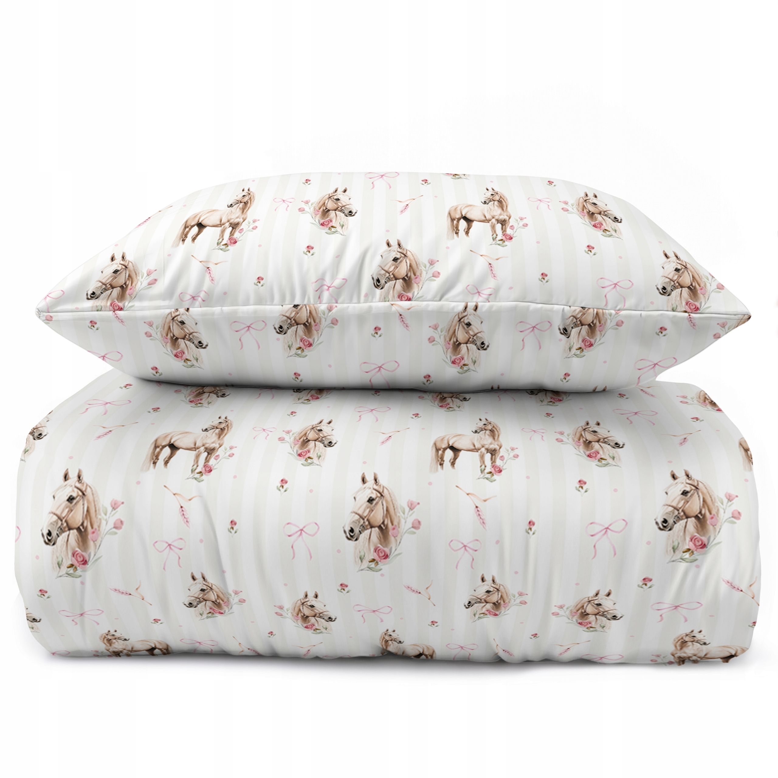 Komplet pościeli Konie Koniki 140x200 cm Xoxo bawełna