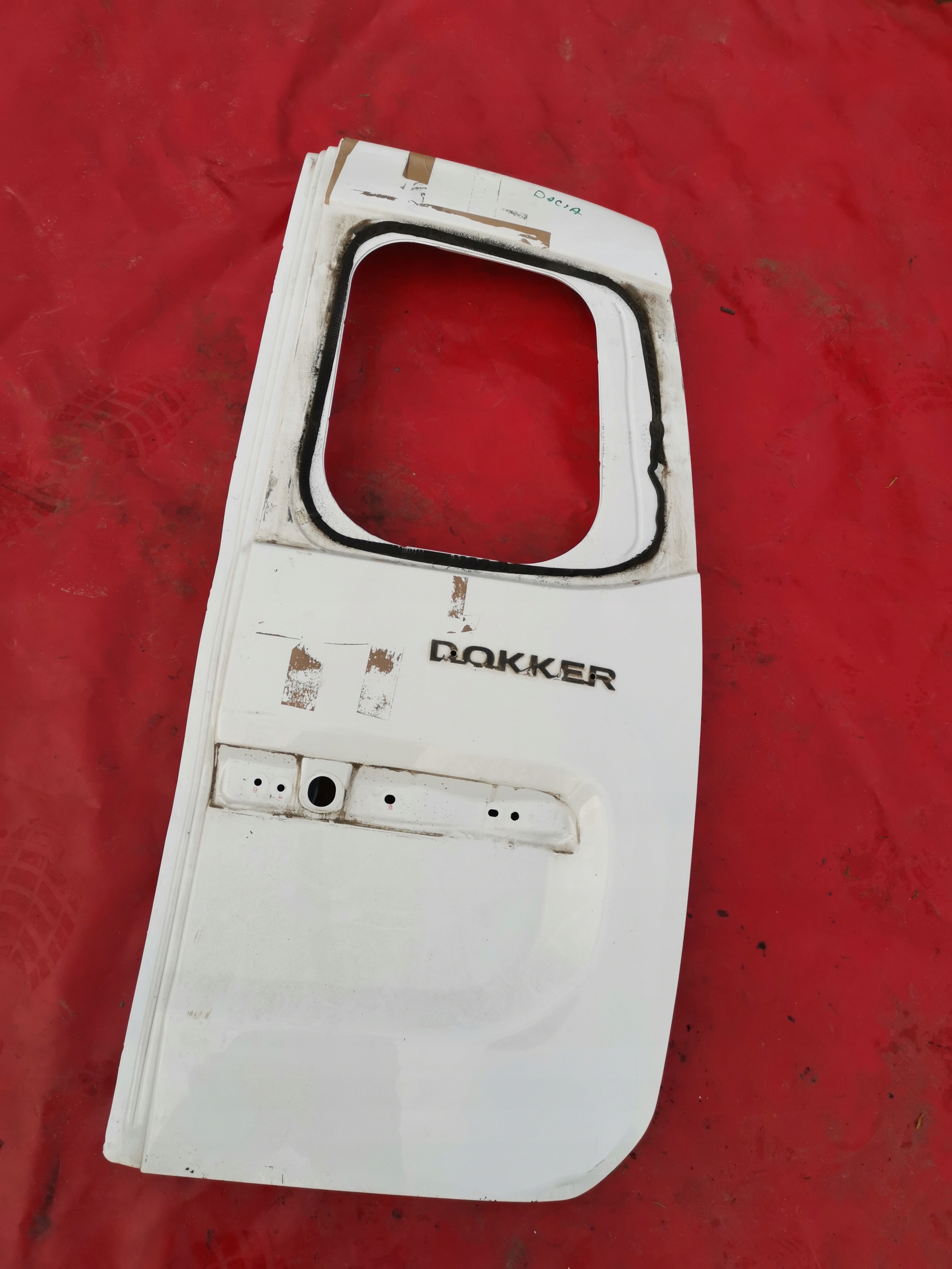 door rear part rear. boot right DACIA DOKKER