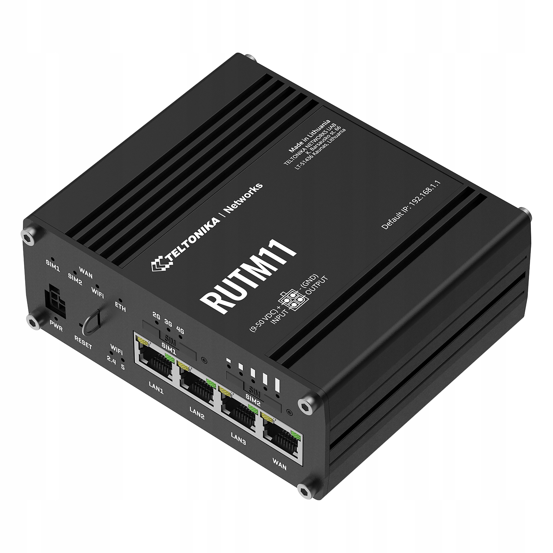 Přístupový Bod 5G Router RUTM11 Dual Sim eSIM Wi-Fi 5, 2.4 GHz, 5 GHz,