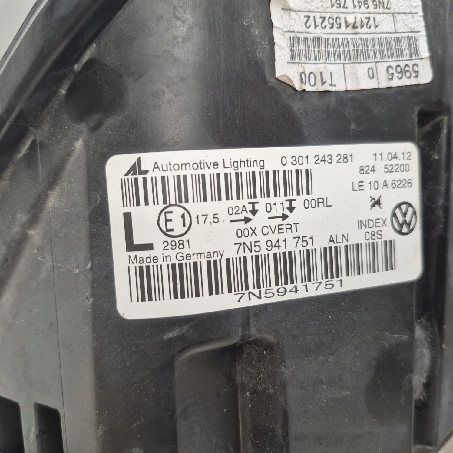 SEAT ALHAMBRA II 7N 10- light left front front XENON 7N5941751