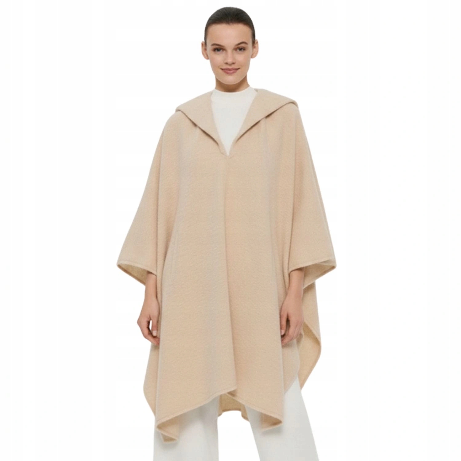 Dámské pončo Zara oversize vlněná přikrývka vel. M