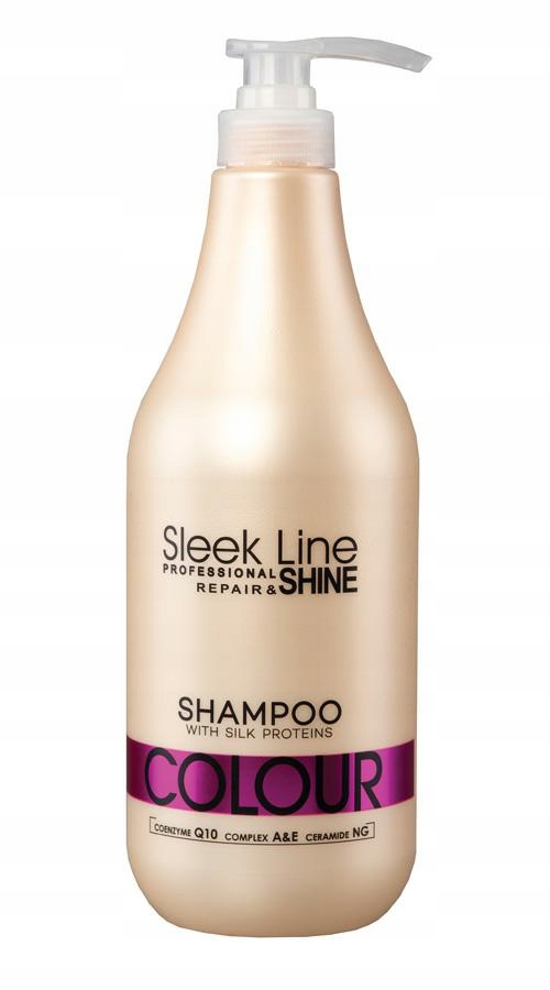 STAPIZ SLEEK LINE Szampon z jedwabiem COLOR 1000ml