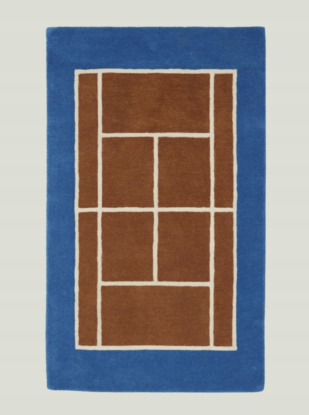 Koberec Tennis Rug Caramel Optic Blue Oyoy Mini