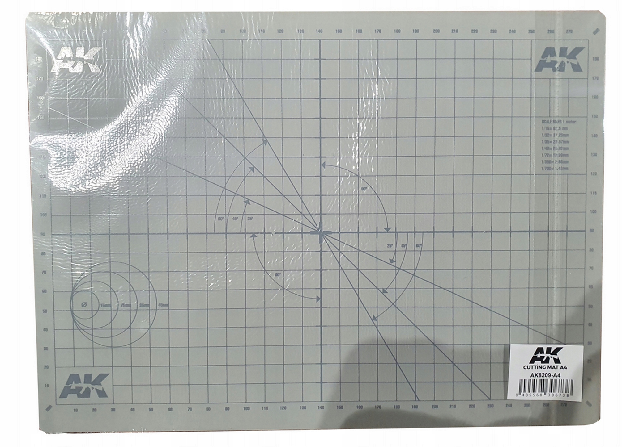 AK8209-A4 коврик для резки A4 by AK-Interactive new