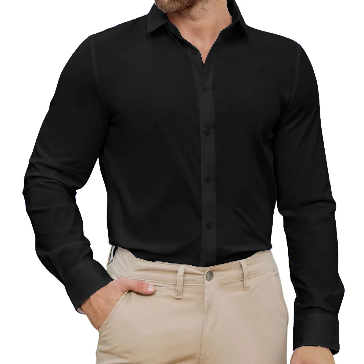 Pánská košile Regular pro elegantní klasické kalhoty