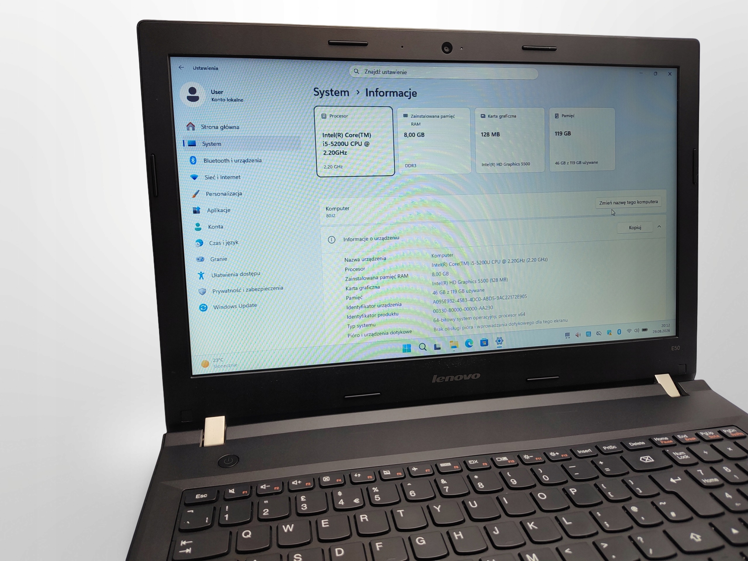 Lenovo E50-80