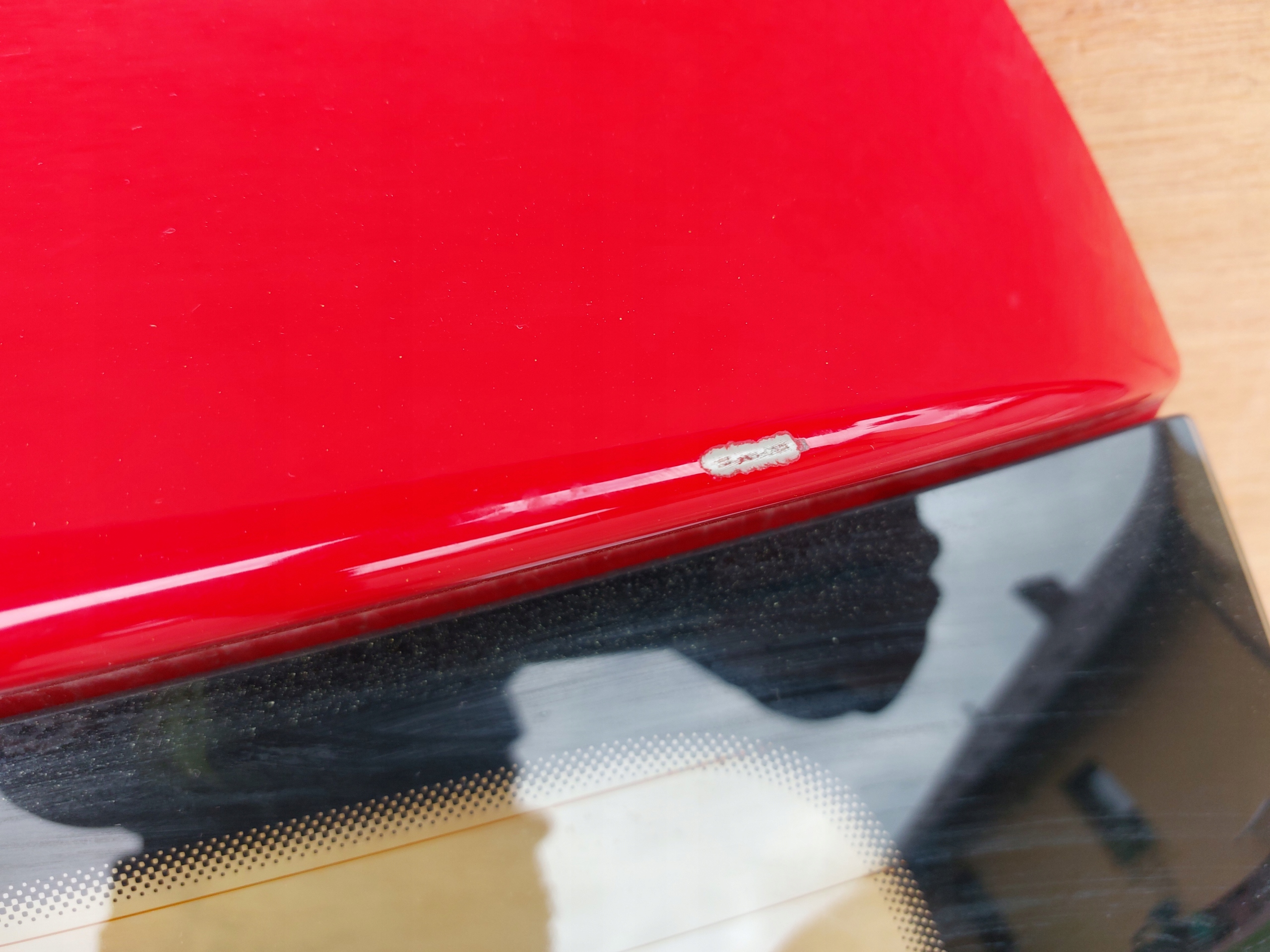 boot door VW UP 13r red LY3D