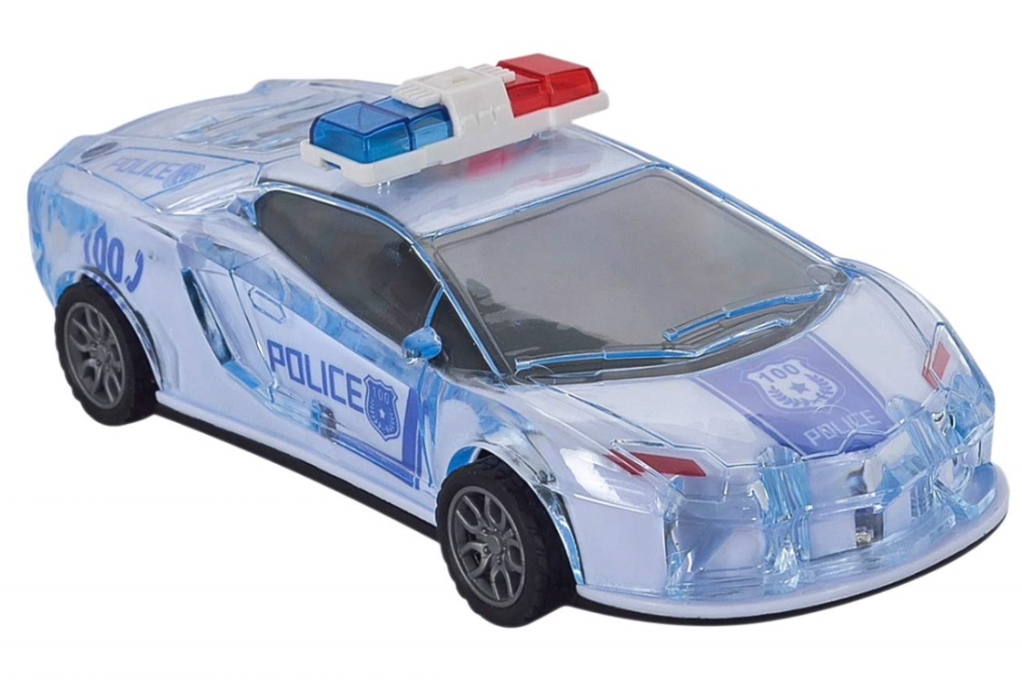

Auto Radiowóz Policja Świecąca Karoseria Dźwięki