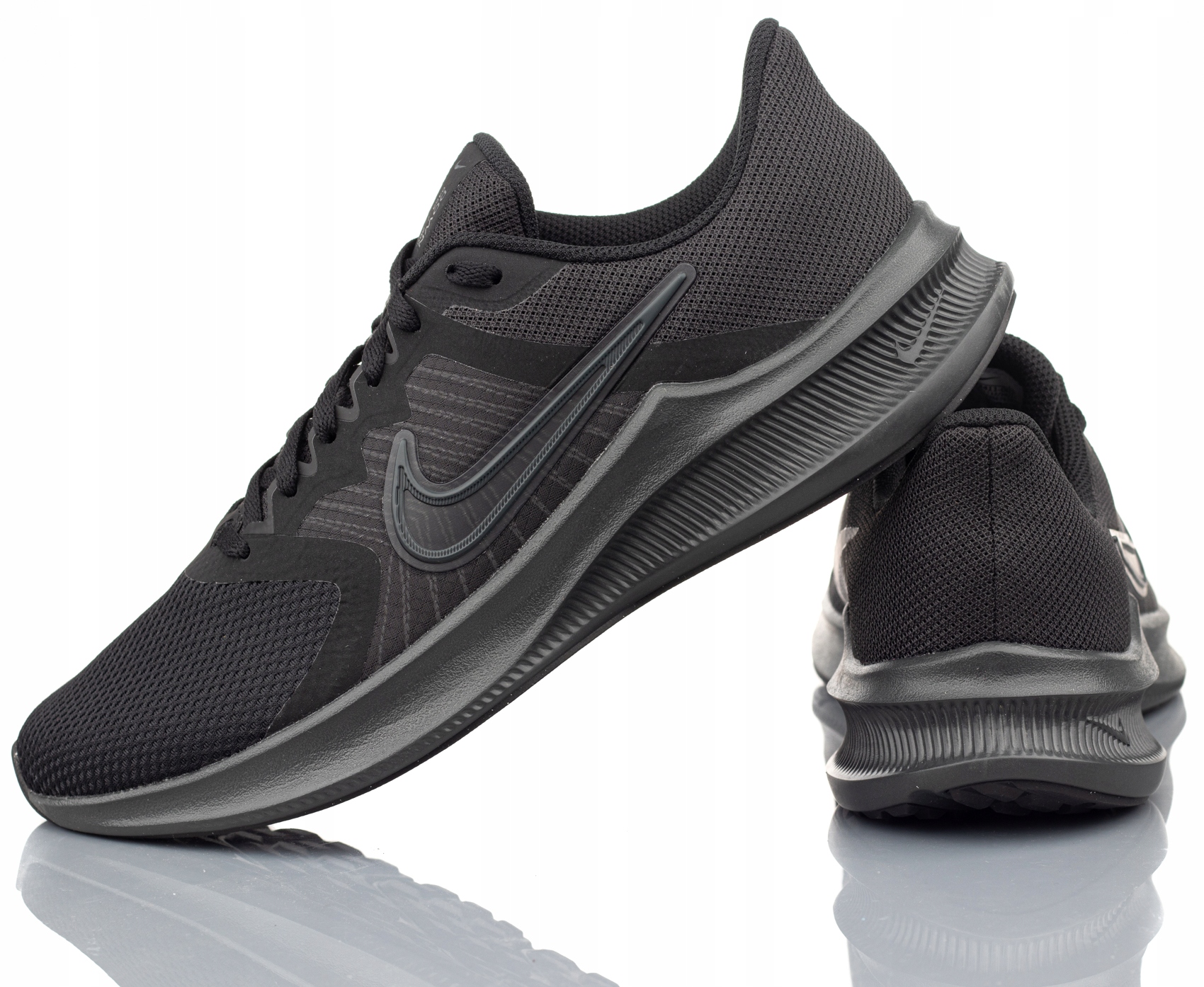 Buty Męskie Nike Downshifter 11 CW3411 002 Czarne