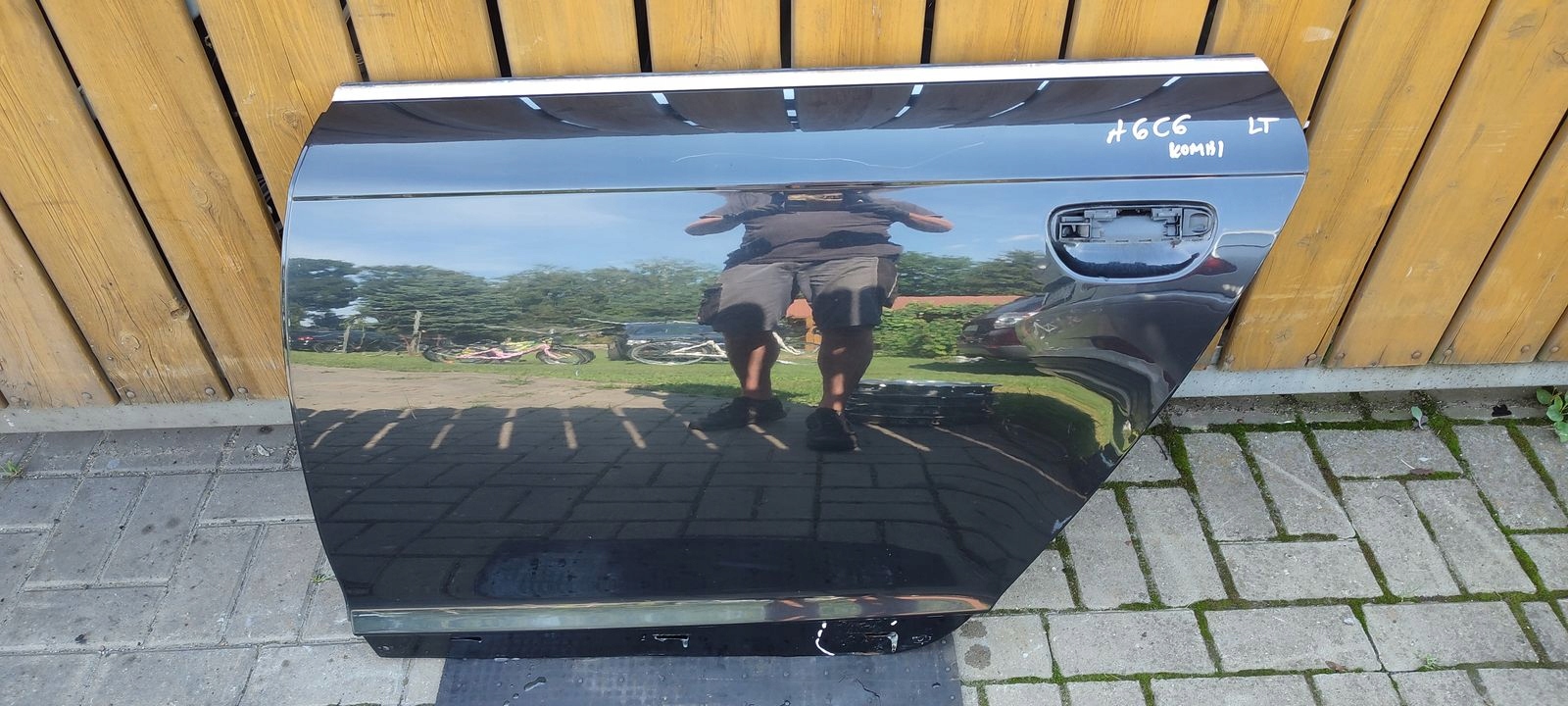 door rear part rear. left Audi A6 C6 kombi