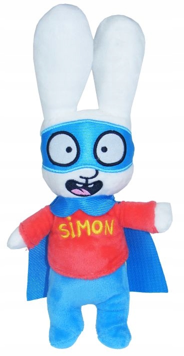 

Maskotka Królik Simon w pelerynie Netflix 29cm