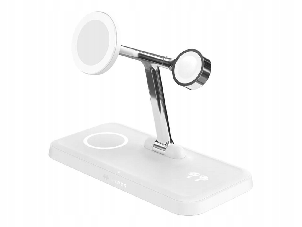 Nabíjecí stojan Hyper Juice QI2 4v1, bílý Hyper