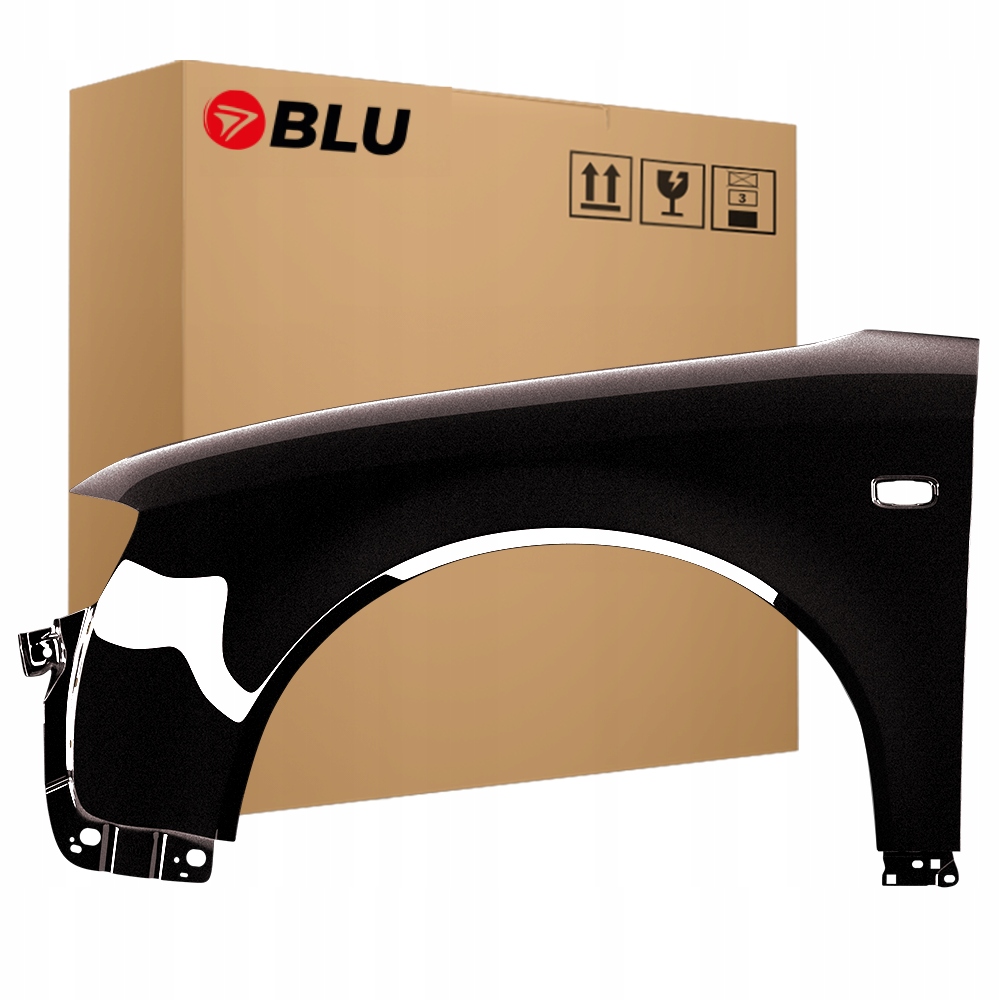 Blu Blotník Audi A4 B6 LZ9X levý černý 00-04 přední