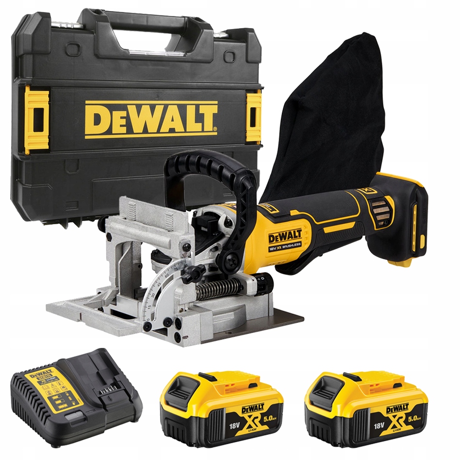

DeWALT Lamelownica Frezarka Wpusty 18V DCW682P2