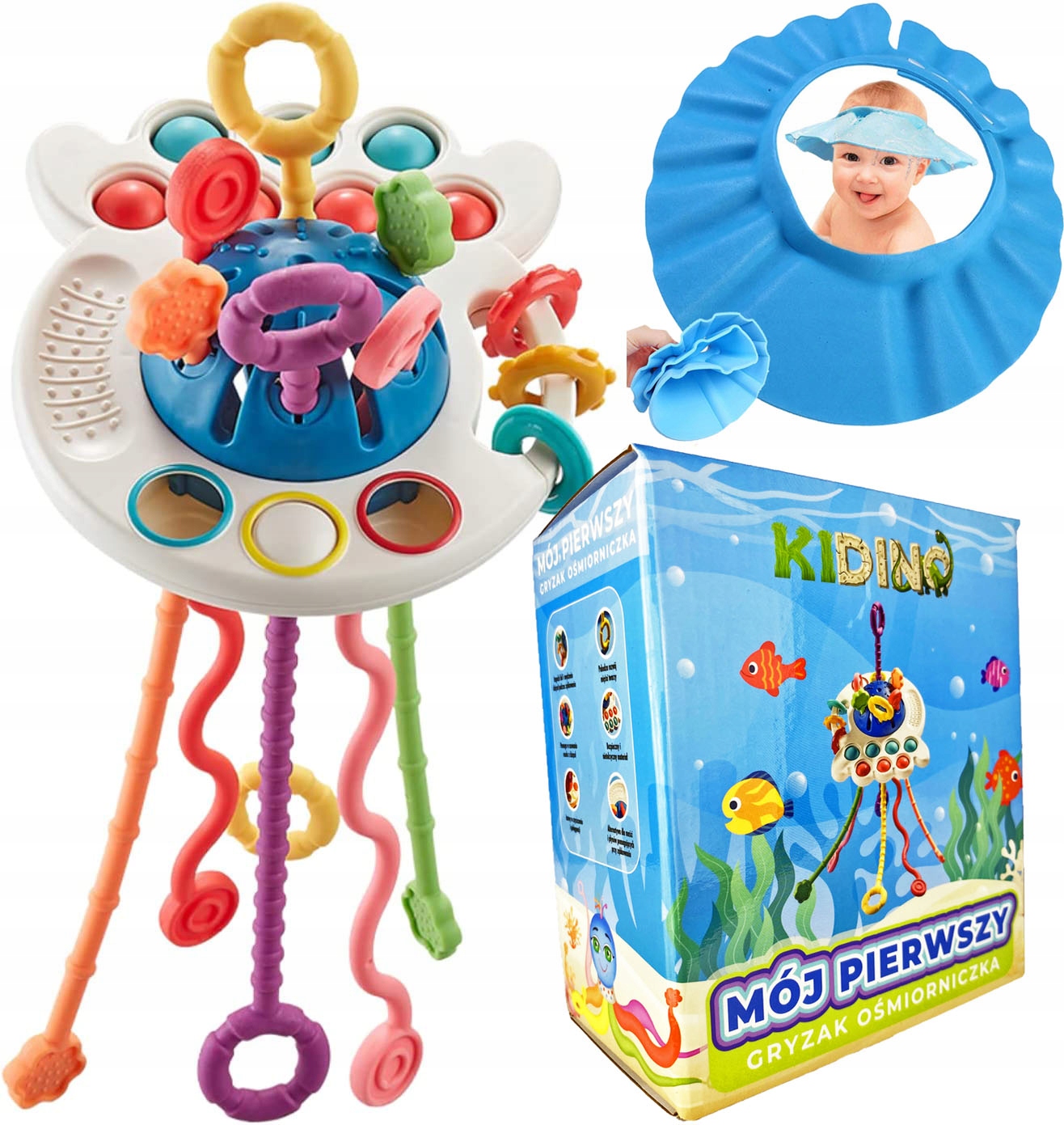 

Zabawka Sensoryczna Montessori Gryzak Niemowląt