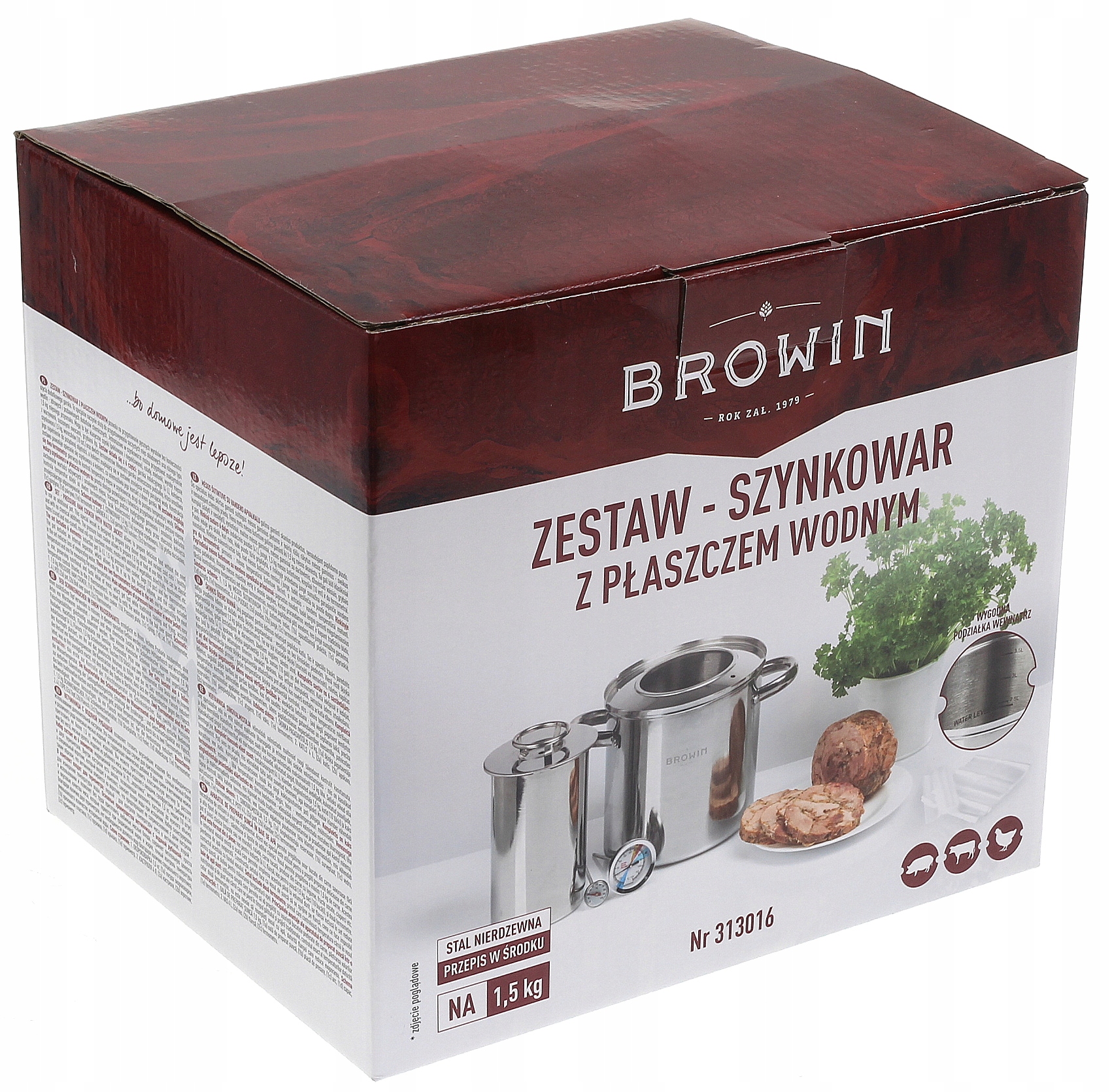 Šunkovar Browin 4 l 1,2 kg