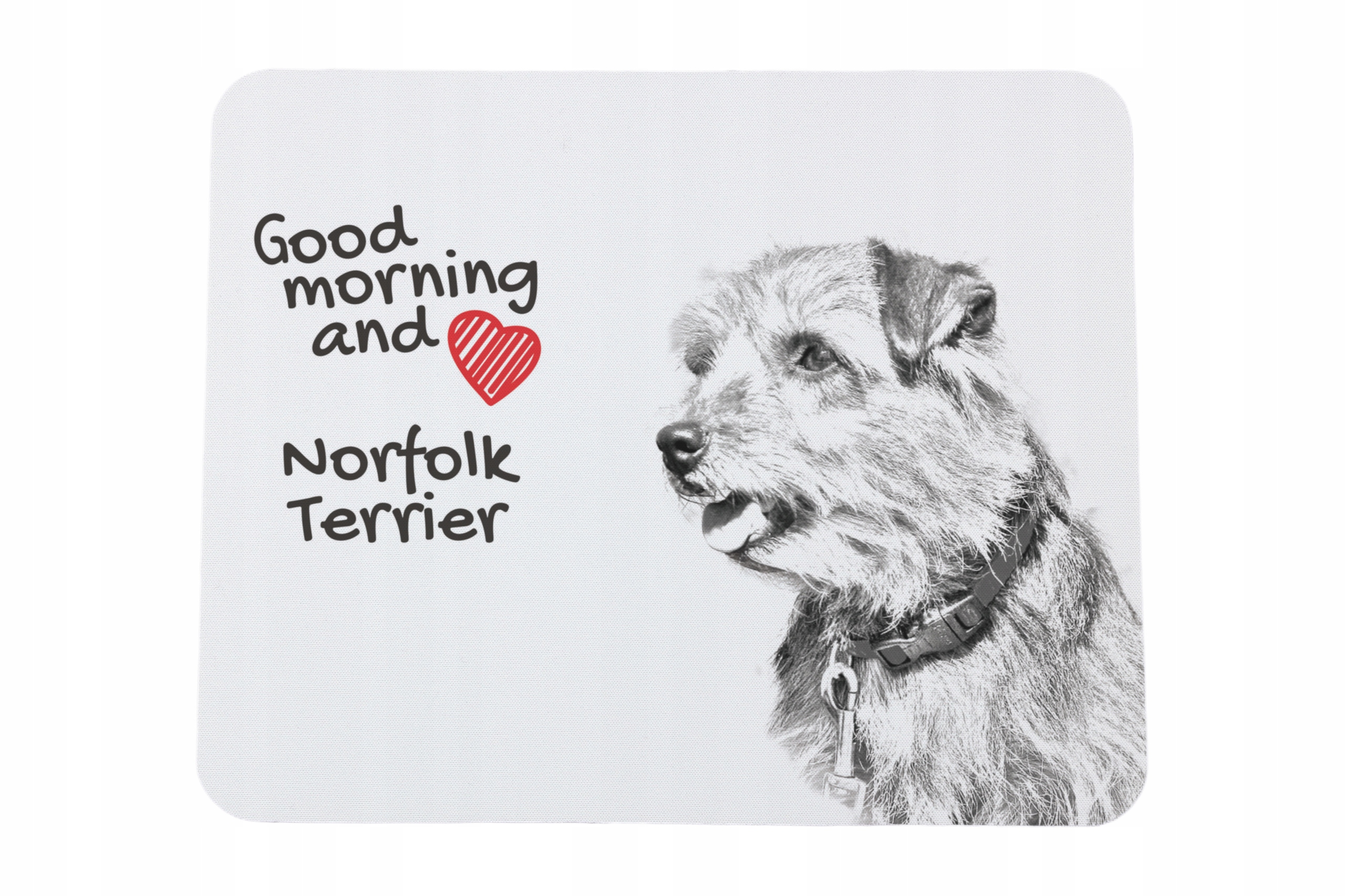 Norfolk Terrier podkładka pod myszkę z nadrukiem, personalizowana podkład