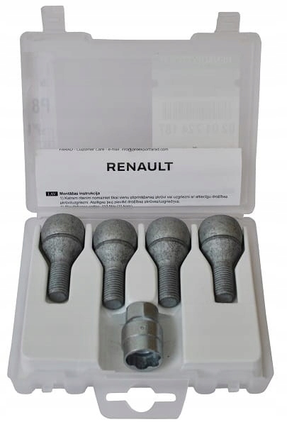 

Śruby zabezpieczające do felg M12 x 1,5 Renault