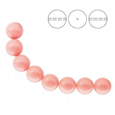 5810 MM 6 Swarovski Pink Coral Pearl (pcprl)